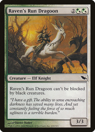 Raven's Run Dragoon [Shadowmoor] | Good Games Cannington
