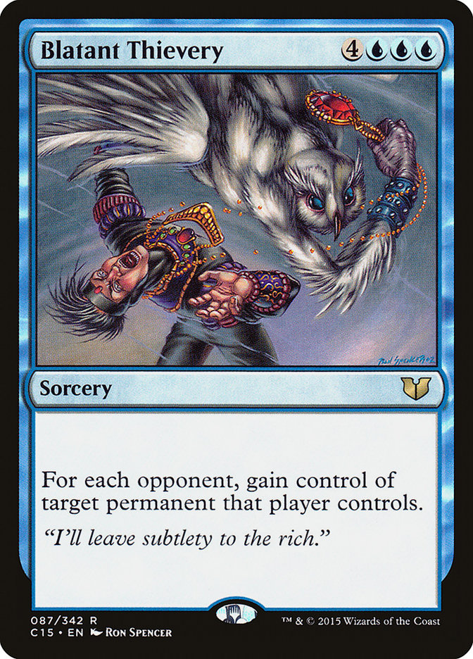 Blatant Thievery [Commander 2015] | Good Games Cannington