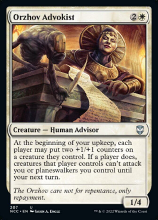 Orzhov Advokist [Streets of New Capenna Commander] | Good Games Cannington