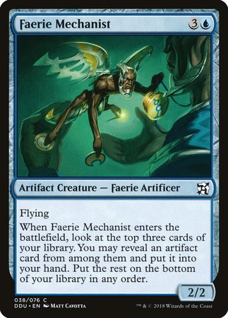 Faerie Mechanist [Duel Decks: Elves vs. Inventors] | Good Games Cannington