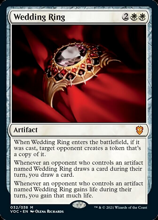 Wedding Ring [Innistrad: Crimson Vow Commander] | Good Games Cannington