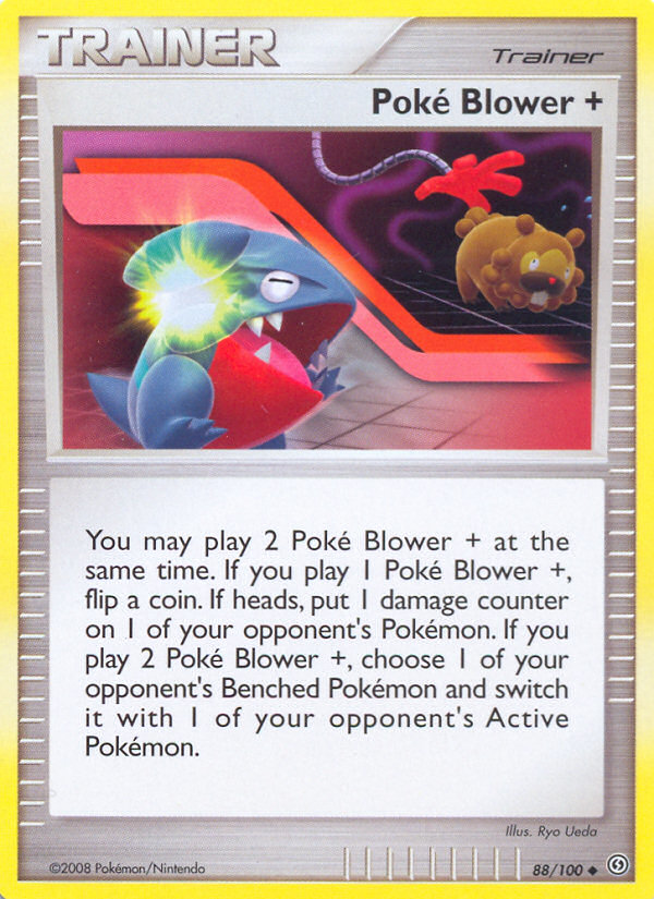 Poke Blower + (88/100) [Diamond & Pearl: Stormfront] | Good Games Cannington