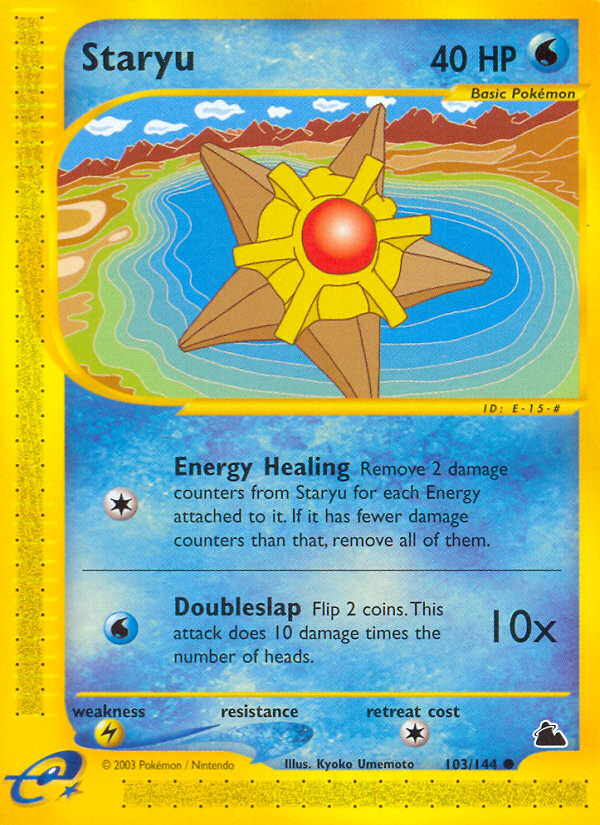 Staryu (103/144) [Skyridge] | Good Games Cannington
