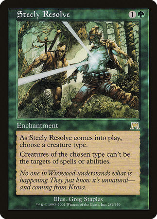 Steely Resolve [Onslaught] | Good Games Cannington