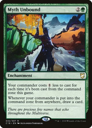 Myth Unbound [Commander 2018] | Good Games Cannington