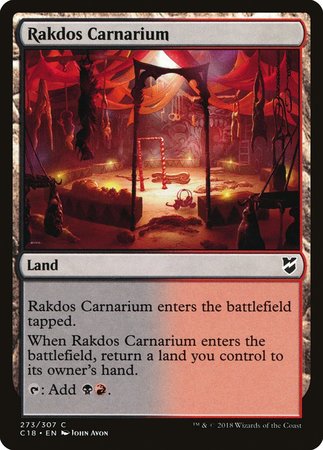 Rakdos Carnarium [Commander 2018] | Good Games Cannington
