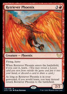 Retriever Phoenix [Strixhaven: School of Mages] | Good Games Cannington