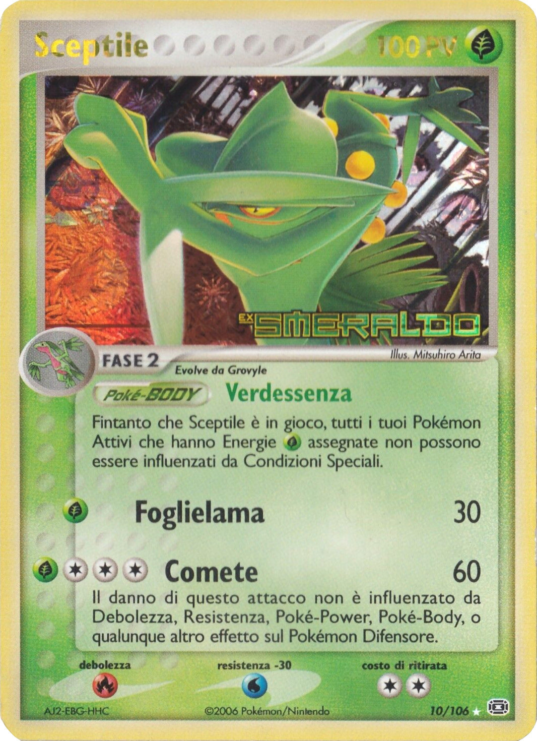 Sceptile (10/106) (Stamped) [EX: Emerald] | Good Games Cannington