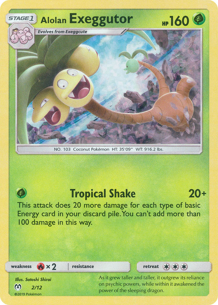 Alolan Exeggutor (2/12) [McDonald's Promos: 2019 Collection] | Good Games Cannington