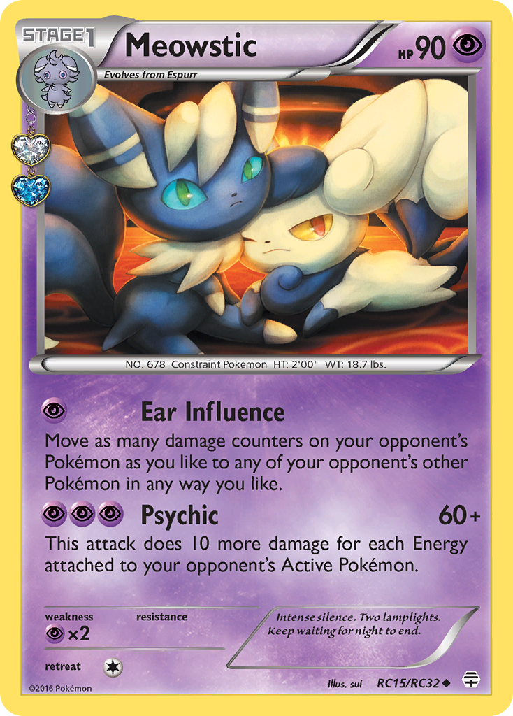 Meowstic (RC15/RC32) [XY: Generations] | Good Games Cannington