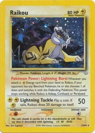 Raikou (13/64) [Neo Revelation Unlimited] | Good Games Cannington