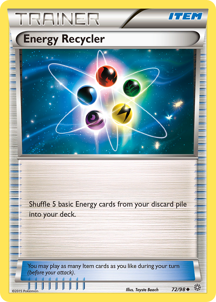 Energy Recycler (72/98) [XY: Ancient Origins] | Good Games Cannington