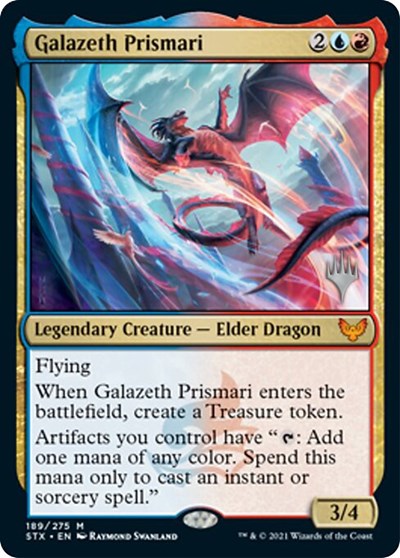 Galazeth Prismari (Promo Pack) [Strixhaven: School of Mages Promos] | Good Games Cannington