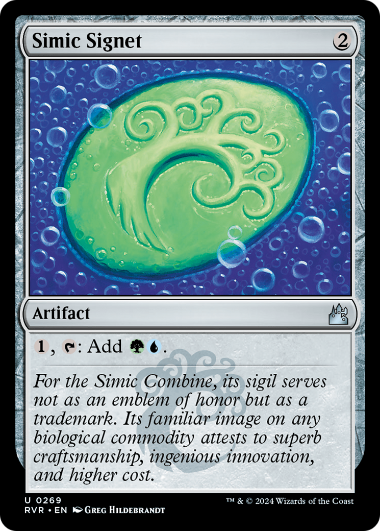 Simic Signet [Ravnica Remastered] | Good Games Cannington