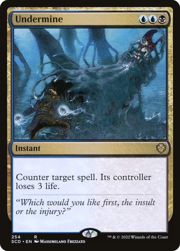 Undermine [Starter Commander Decks] | Good Games Cannington