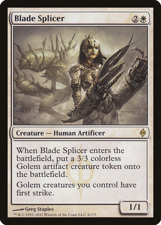 Blade Splicer [New Phyrexia] | Good Games Cannington