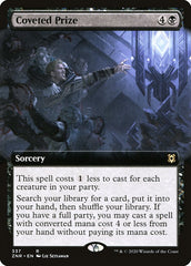 Coveted Prize (Extended Art) [Zendikar Rising] | Good Games Cannington