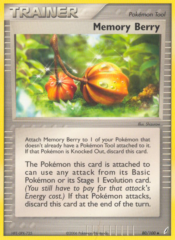 Memory Berry (80/100) [EX: Crystal Guardians] | Good Games Cannington