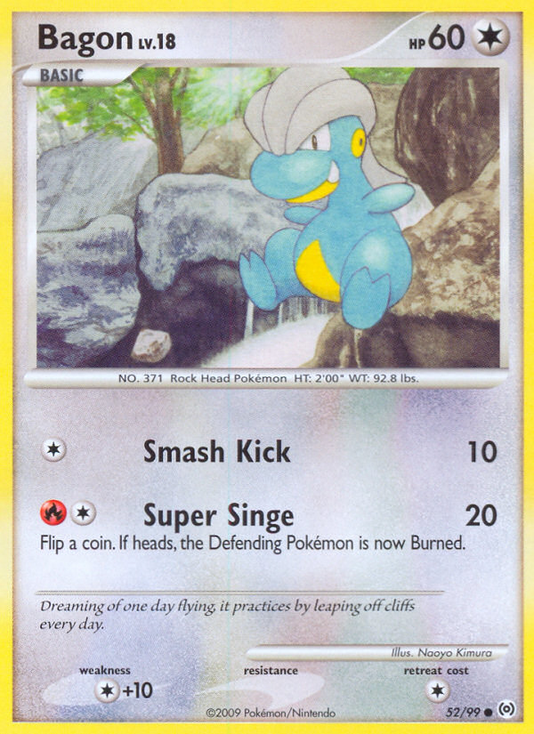 Bagon (52/99) [Platinum: Arceus] | Good Games Cannington