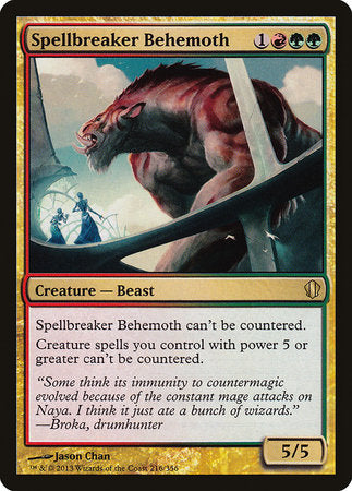 Spellbreaker Behemoth [Commander 2013] | Good Games Cannington