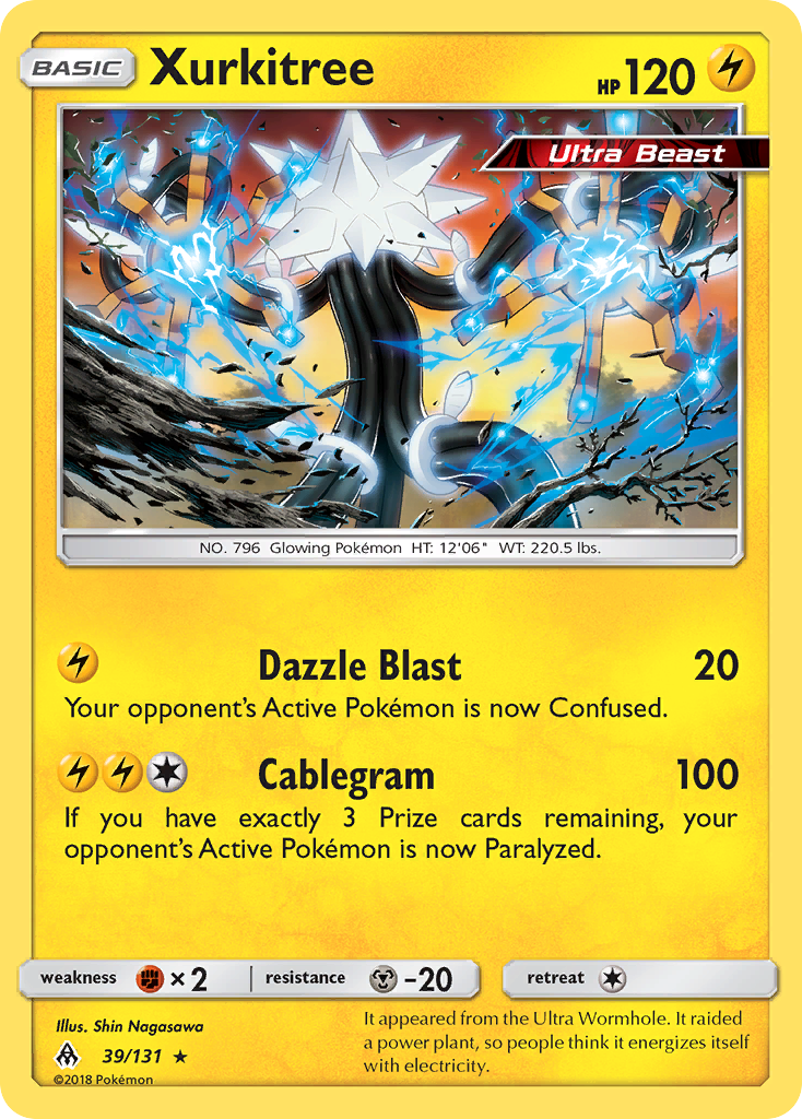 Xurkitree (39/131) [Sun & Moon: Forbidden Light] | Good Games Cannington
