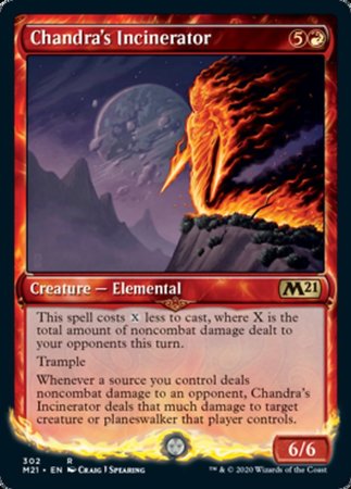 Chandra's Incinerator (Showcase) [Core Set 2021] | Good Games Cannington