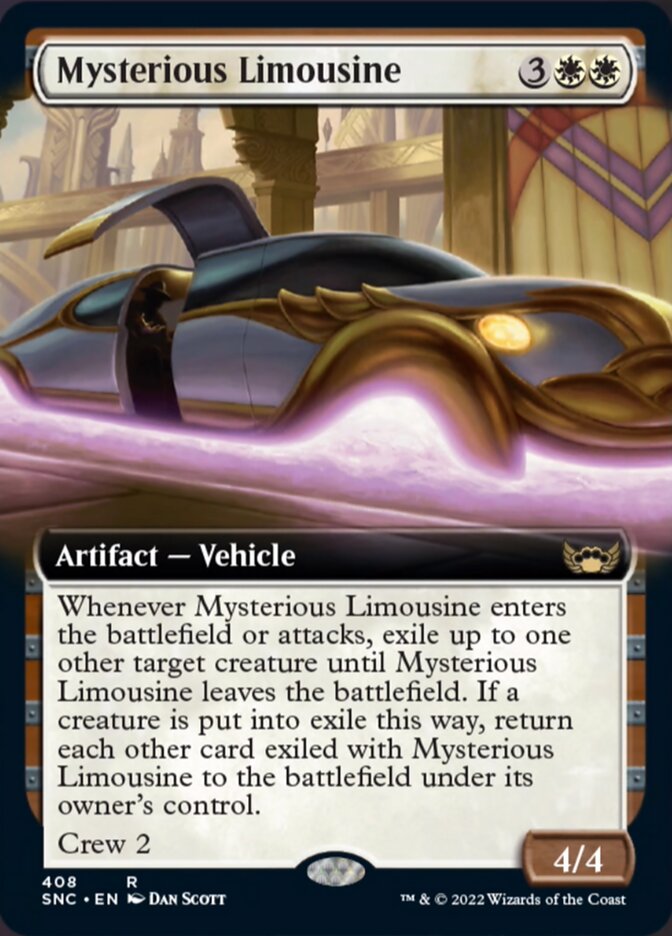 Mysterious Limousine (Extended Art) [Streets of New Capenna] | Good Games Cannington