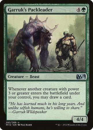 Garruk's Packleader [Magic 2015] | Good Games Cannington