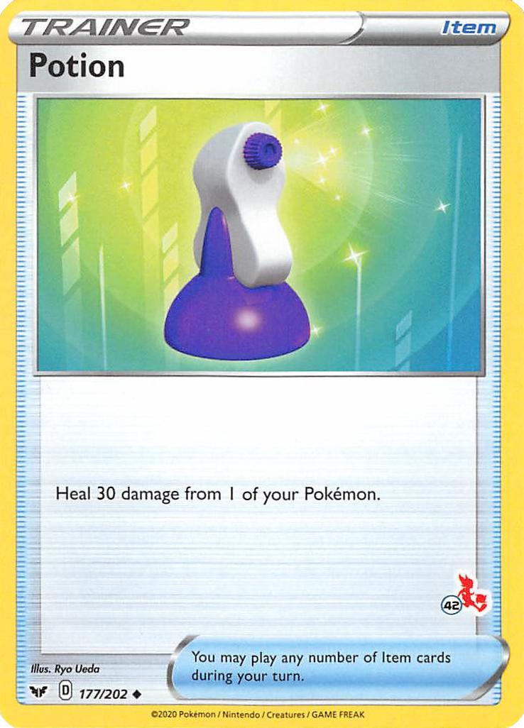 Potion (177/202) (Cinderace Stamp #42) [Battle Academy 2022] | Good Games Cannington