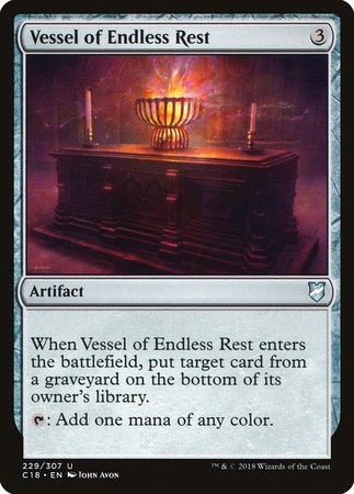 Vessel of Endless Rest [Commander 2018] | Good Games Cannington
