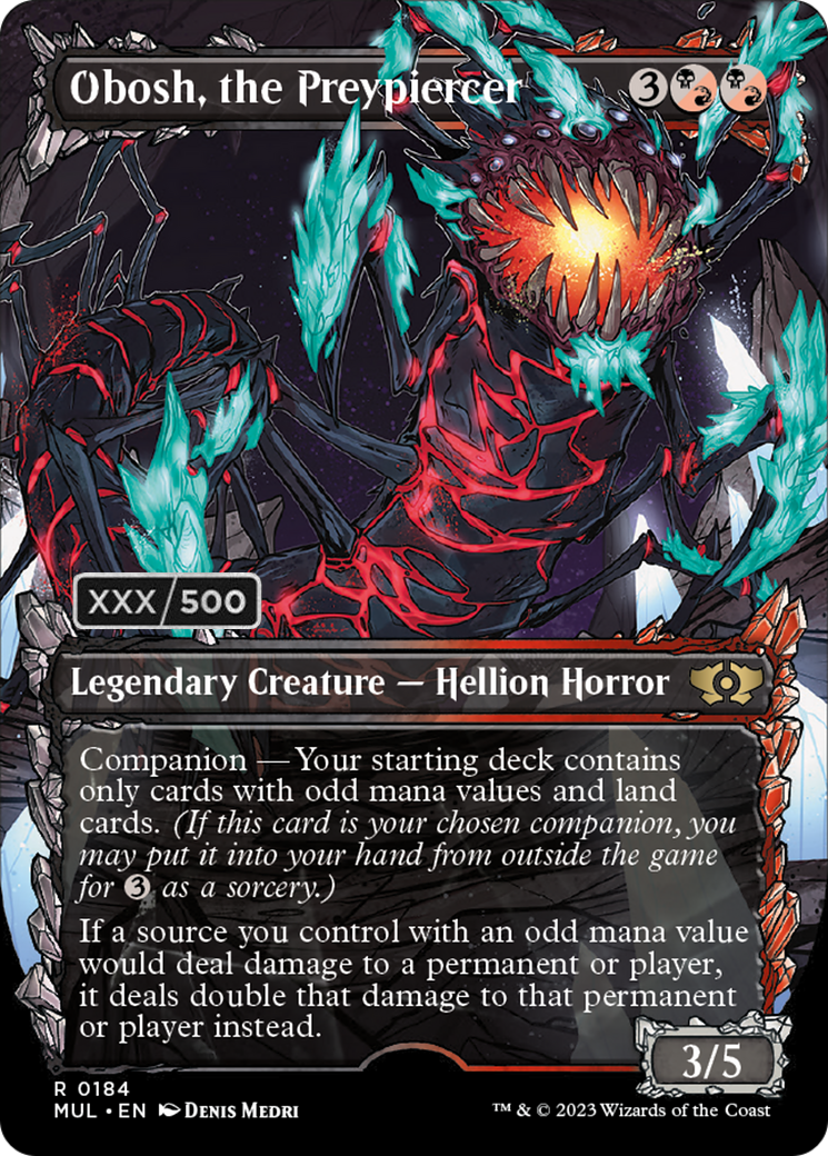 Obosh, the Preypiercer (Serialized) [Multiverse Legends] | Good Games Cannington