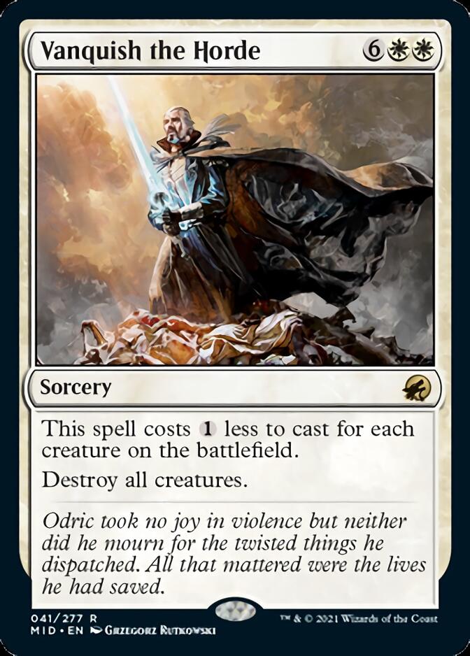 Vanquish the Horde [Innistrad: Midnight Hunt] | Good Games Cannington
