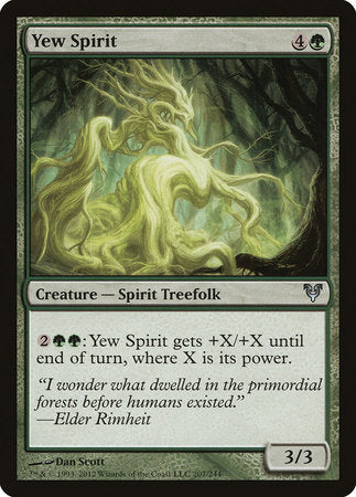 Yew Spirit [Avacyn Restored] | Good Games Cannington