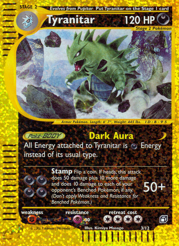 Tyranitar (3/12) [Box Topper] | Good Games Cannington