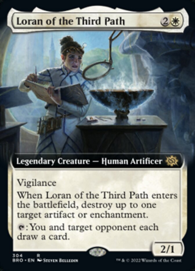 Loran of the Third Path (Extended Art) [The Brothers' War] | Good Games Cannington
