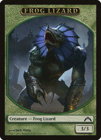 Frog Lizard Token [Gatecrash Tokens] | Good Games Cannington