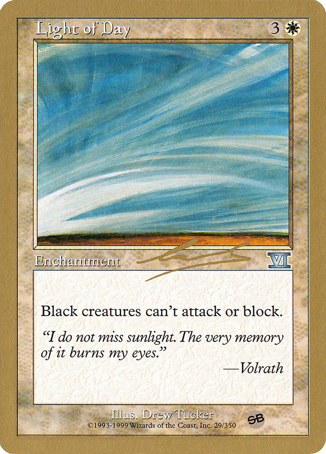 Light of Day (Nicolas Labarre) (SB) [World Championship Decks 2000] | Good Games Cannington