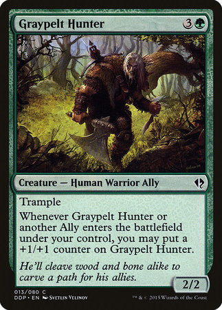 Graypelt Hunter [Duel Decks: Zendikar vs. Eldrazi] | Good Games Cannington