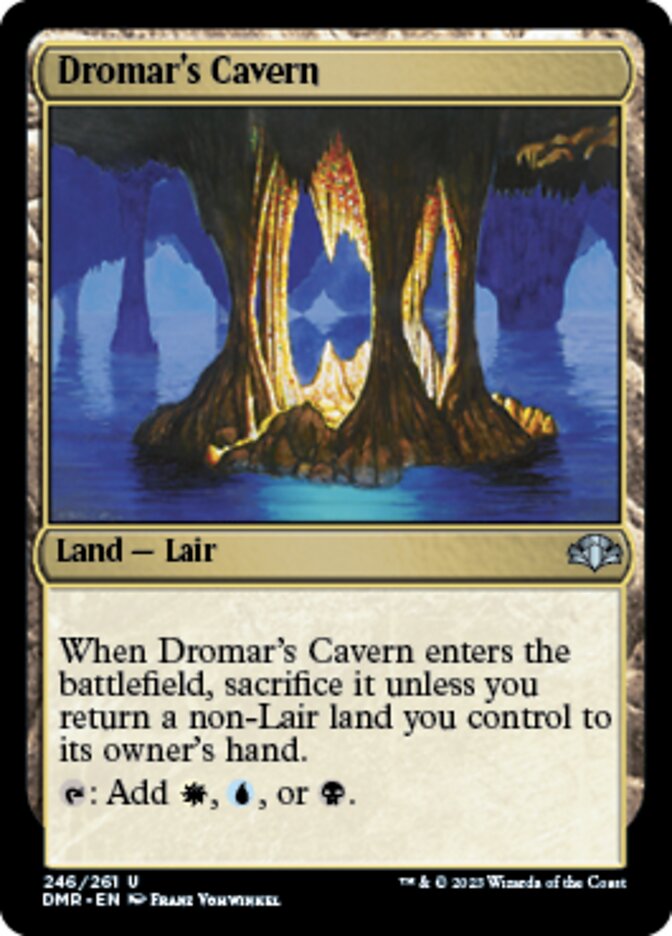 Dromar's Cavern [Dominaria Remastered] | Good Games Cannington