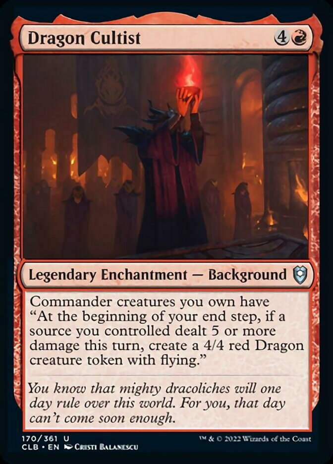 Dragon Cultist [Commander Legends: Battle for Baldur's Gate] | Good Games Cannington