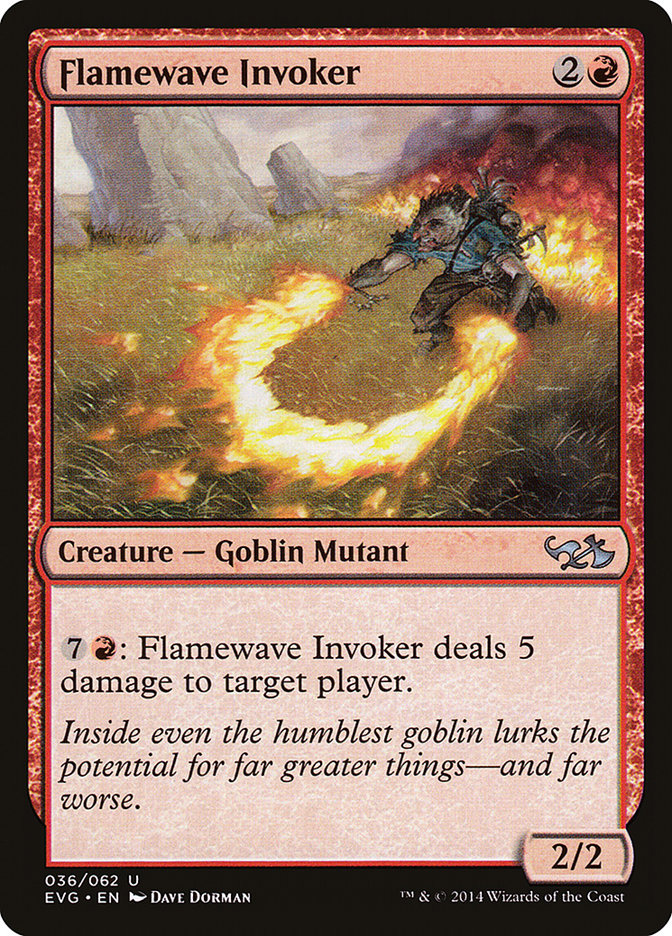 Flamewave Invoker (Elves vs. Goblins) [Duel Decks Anthology] | Good Games Cannington