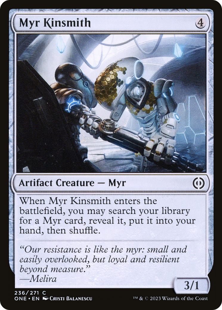 Myr Kinsmith [Phyrexia: All Will Be One] | Good Games Cannington