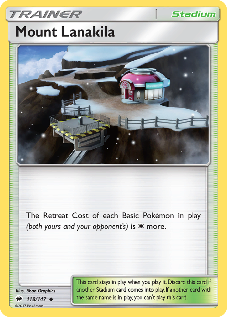 Mount Lanakila (118/147) [Sun & Moon: Burning Shadows] | Good Games Cannington