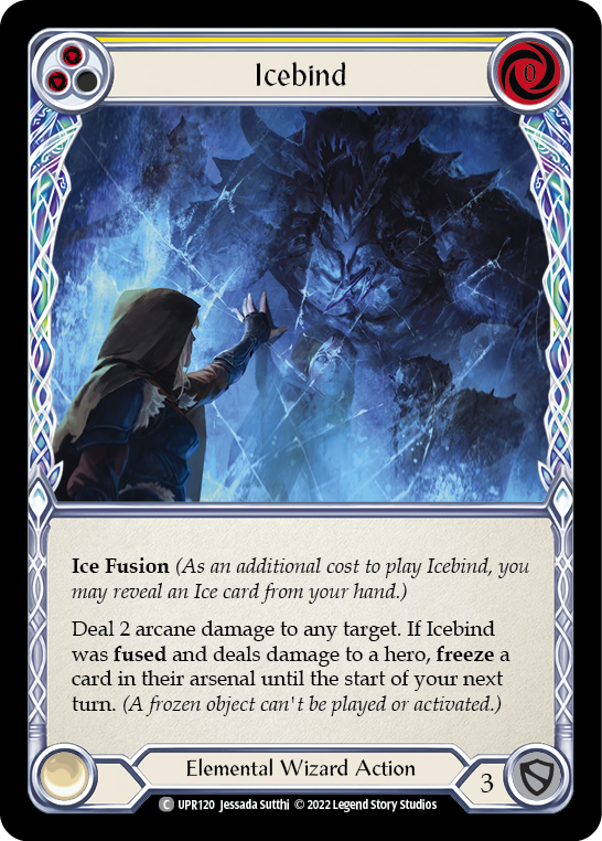 Icebind (Yellow) [UPR120] (Uprising) | Good Games Cannington
