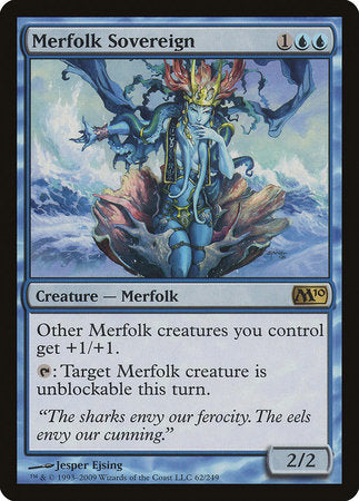 Merfolk Sovereign [Magic 2010] | Good Games Cannington