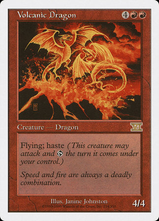 Volcanic Dragon [Classic Sixth Edition] | Good Games Cannington