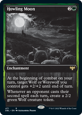 Howling Moon [Innistrad: Double Feature] | Good Games Cannington