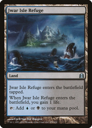 Jwar Isle Refuge [Commander 2011] | Good Games Cannington