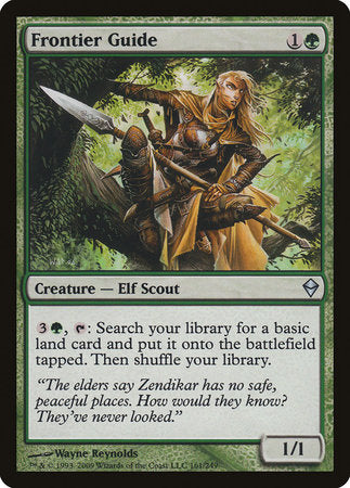 Frontier Guide [Zendikar] | Good Games Cannington