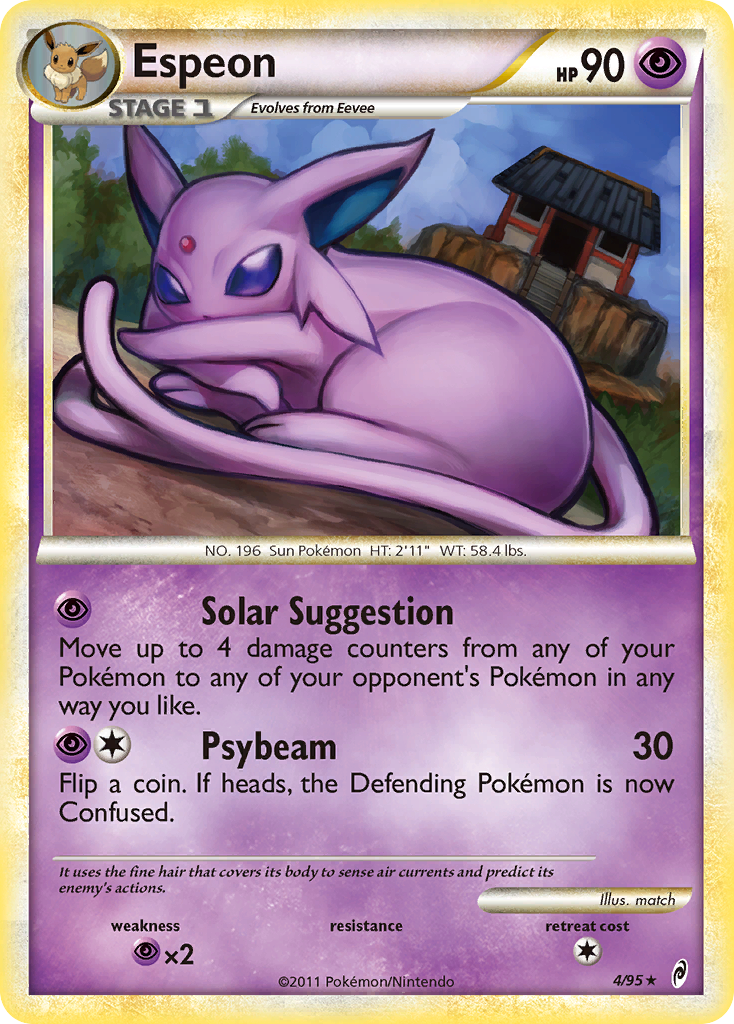Espeon (4/95) [HeartGold & SoulSilver: Call of Legends] | Good Games Cannington